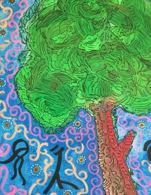 Tree - Selfic painting
